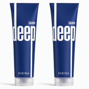 Deep Blue Muscle & Joint Cream - Fast-Acting, Natural Ingredients with Menthol & Camphor, Non-Greasy, Perfect for Arthritis & Post-Workout Recovery - 4 oz Tube - 2 Pack