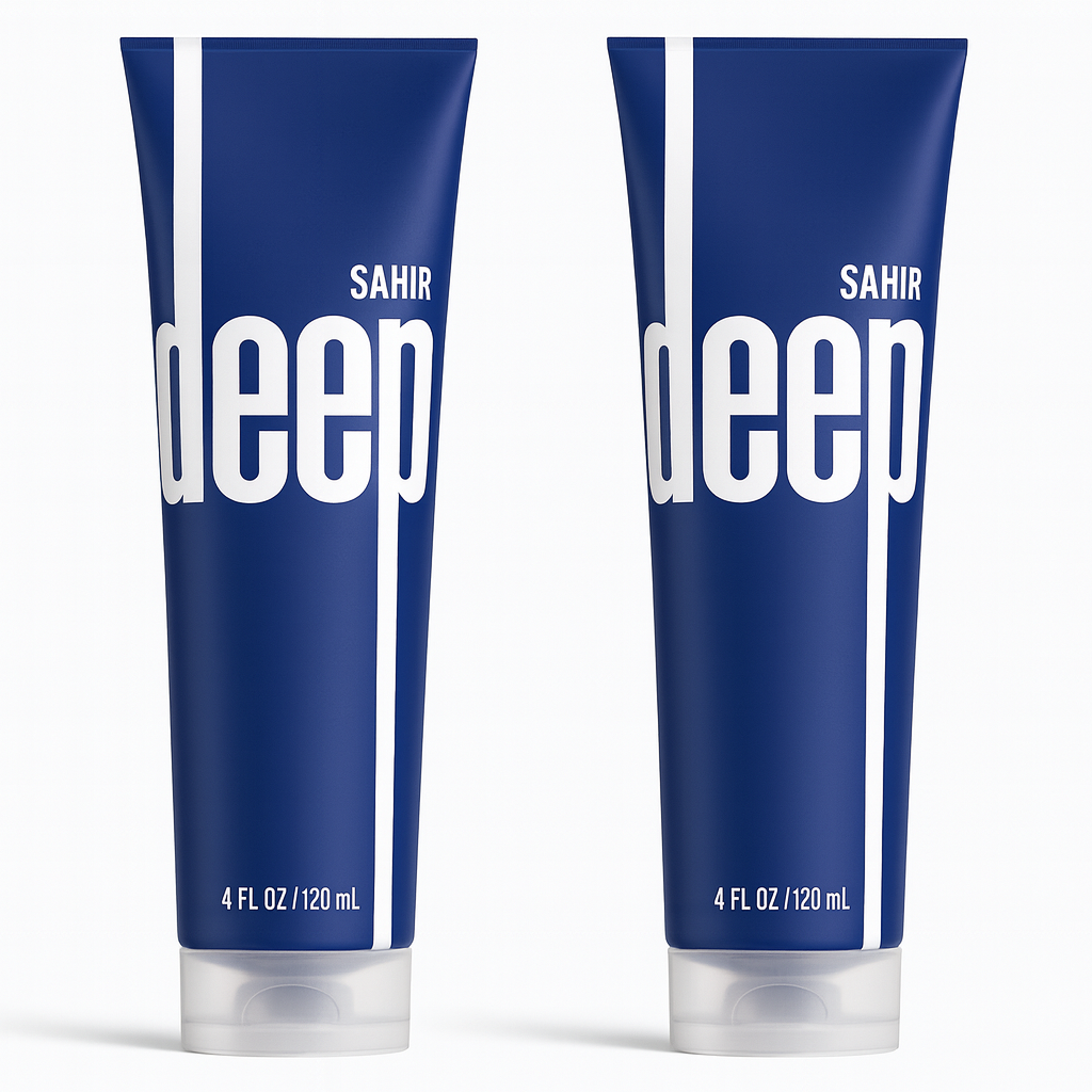 Deep Blue Muscle & Joint Cream - Fast-Acting, Natural Ingredients with Menthol & Camphor, Non-Greasy, Perfect for Arthritis & Post-Workout Recovery - 4 oz Tube - 2 Pack